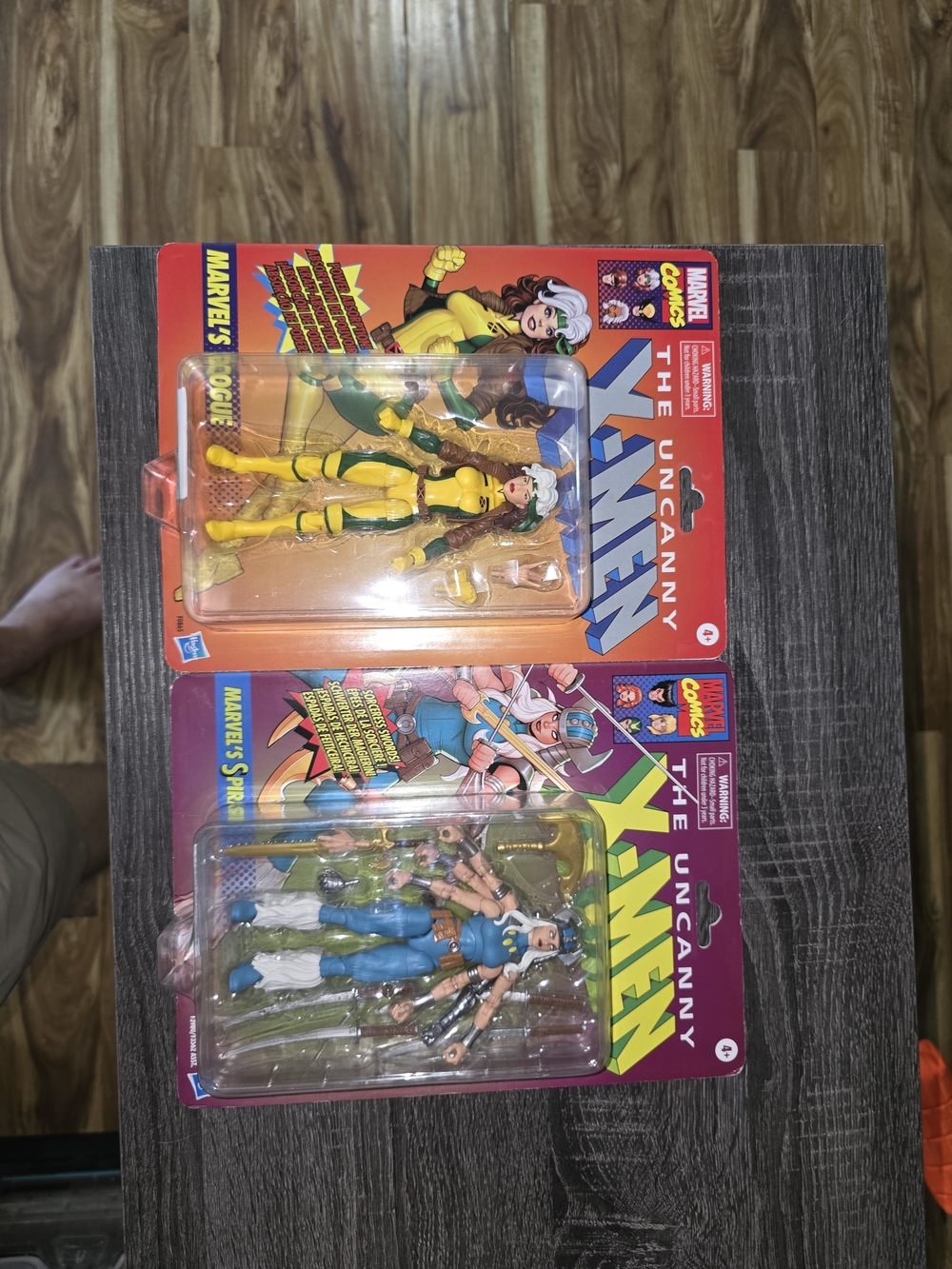 Marvel X-Men Action Figure Party Favors - Yellow, Green, Blue Rogue And Spiral